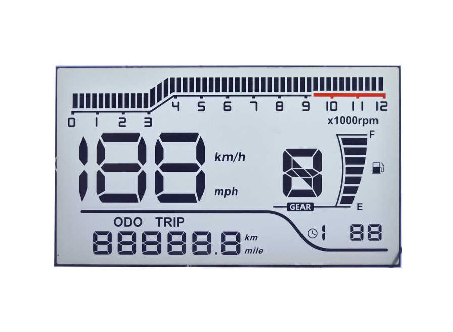 High Twist Nematic LCD